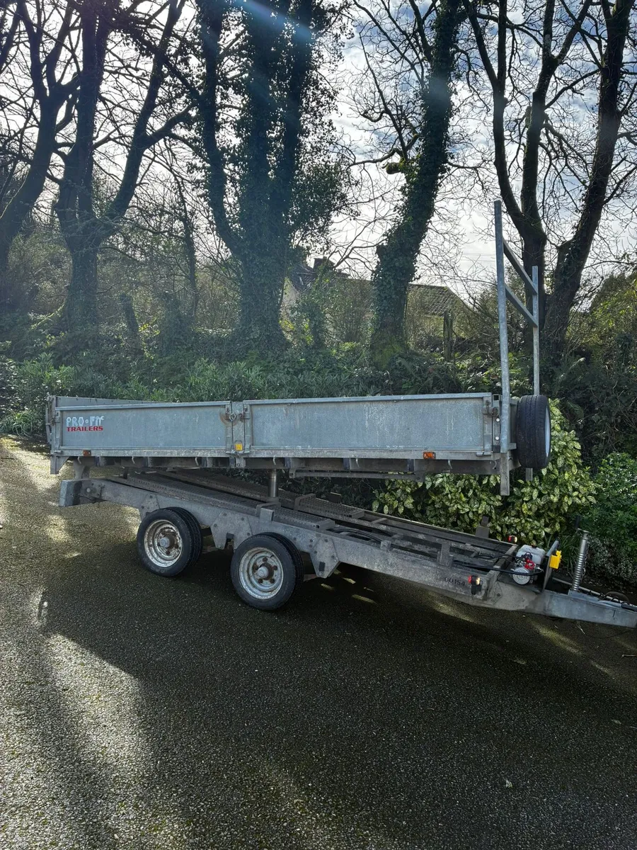 12ft pro fit tipping trailer - Image 3