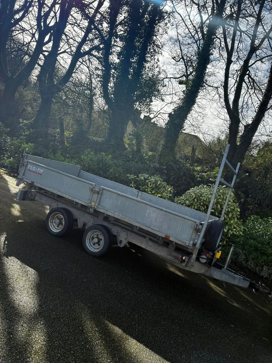 12ft pro fit tipping trailer - Image 4