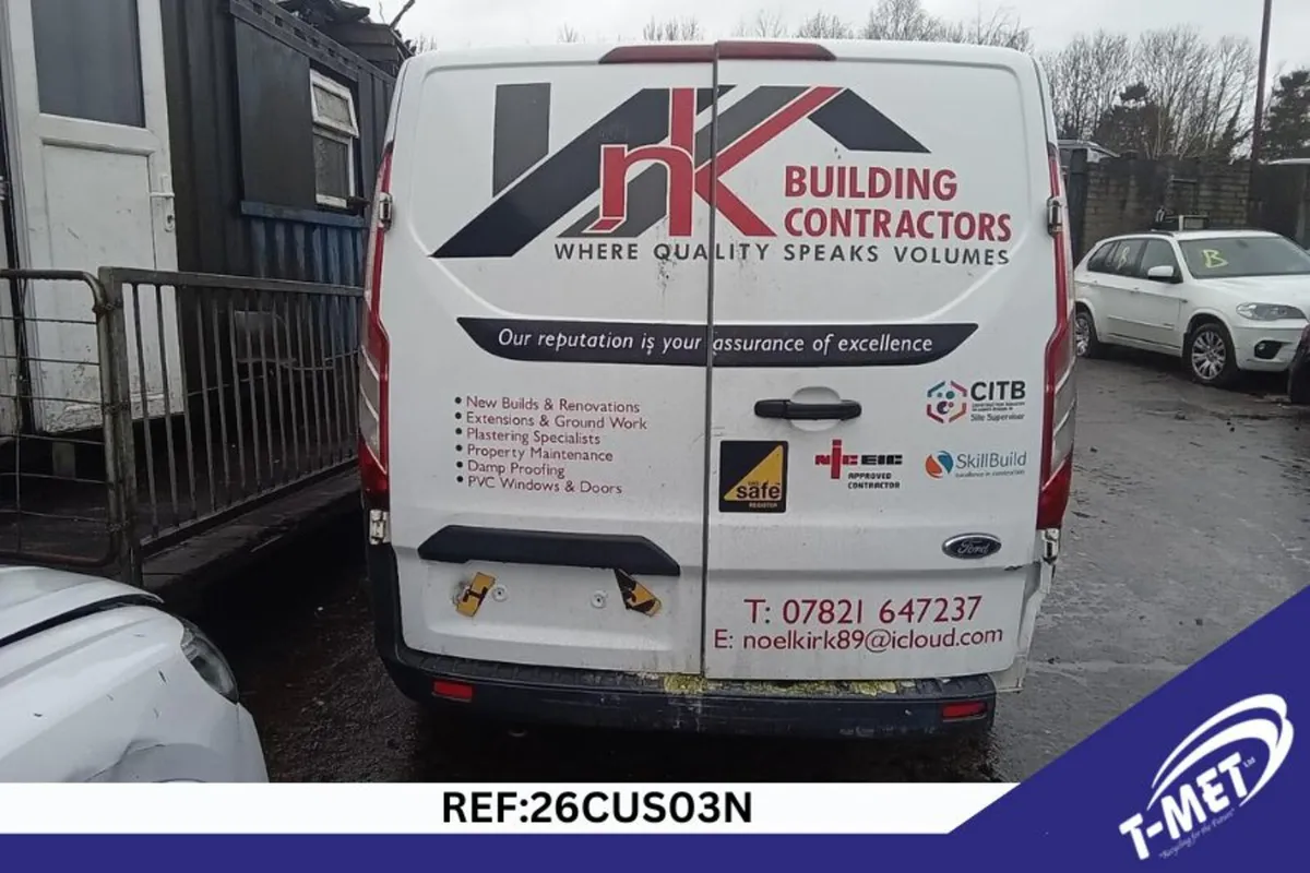 2015 FORD TRANSIT CUSTOM BREAKING FOR PARTS - Image 2