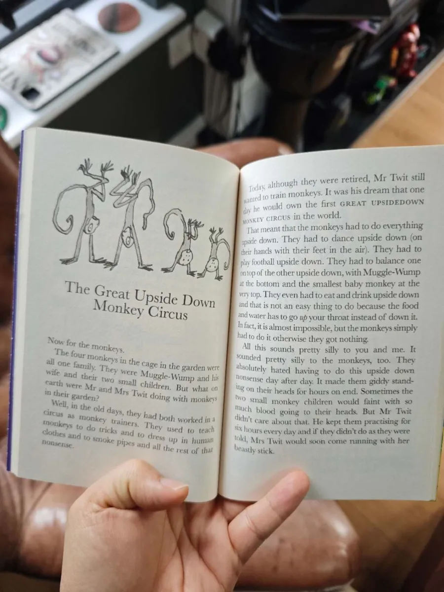 6 books of Roald Dahl, used, free post in Ireland - Image 3