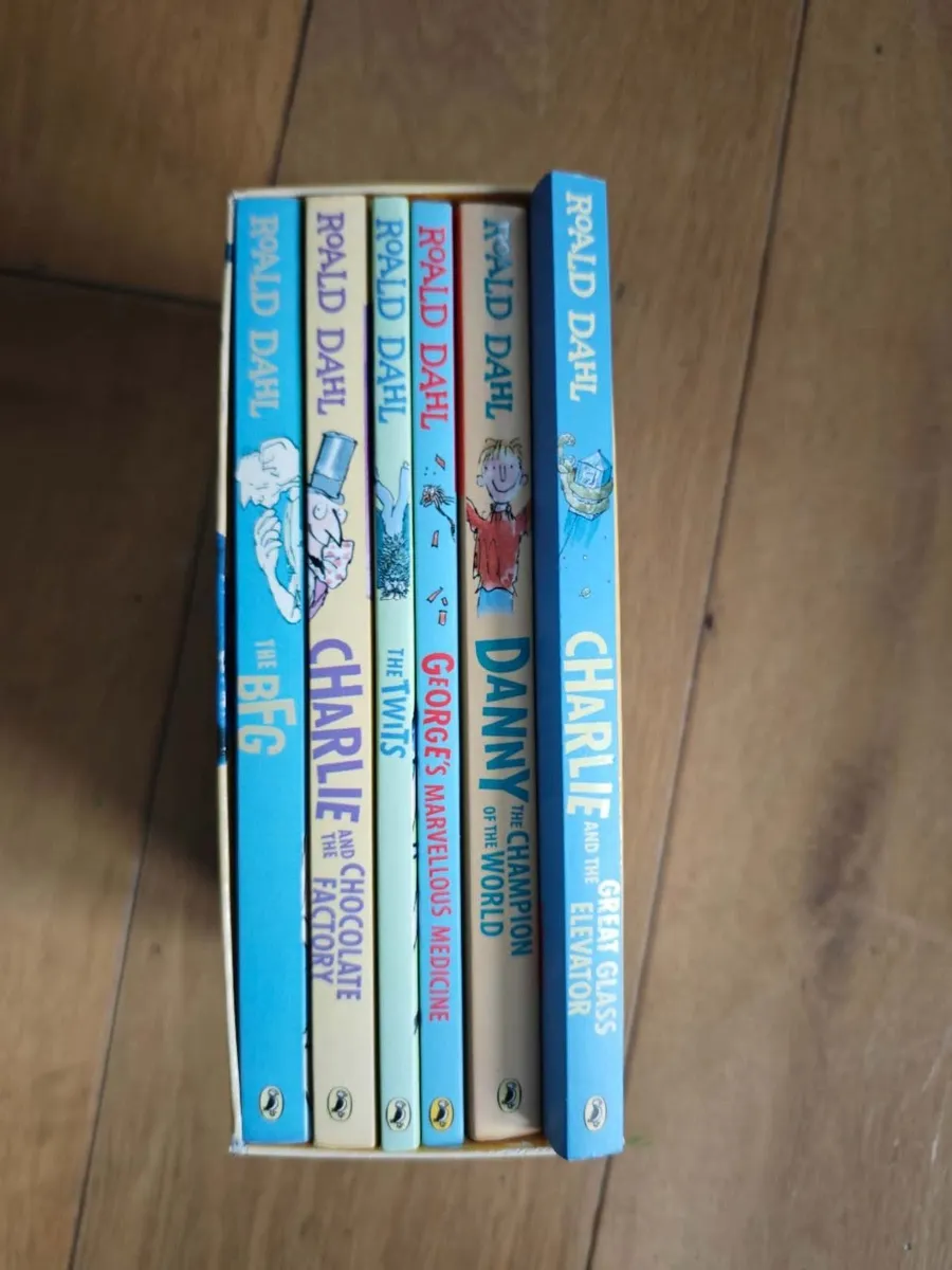 6 books of Roald Dahl, used, free post in Ireland - Image 4