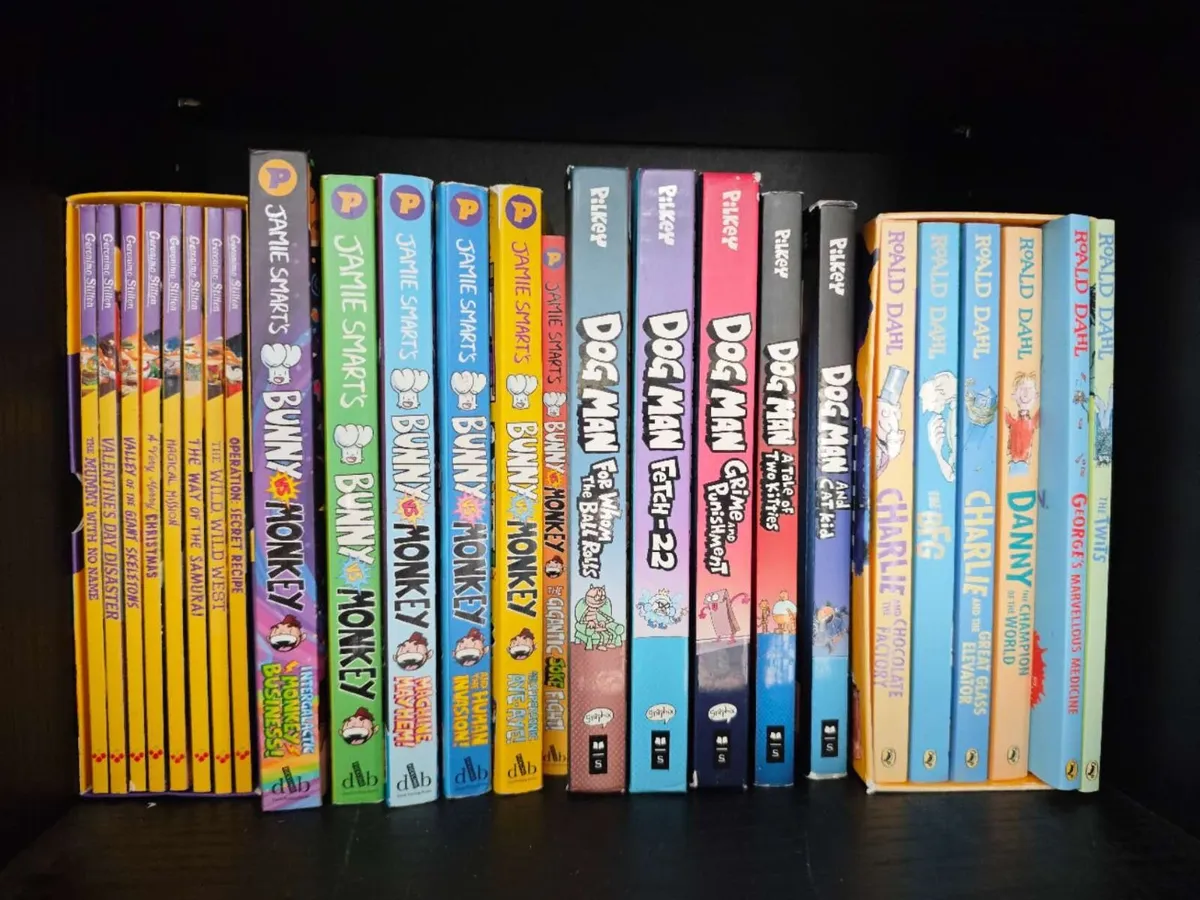 5 books of Dog Man, used, free post in Ireland - Image 4