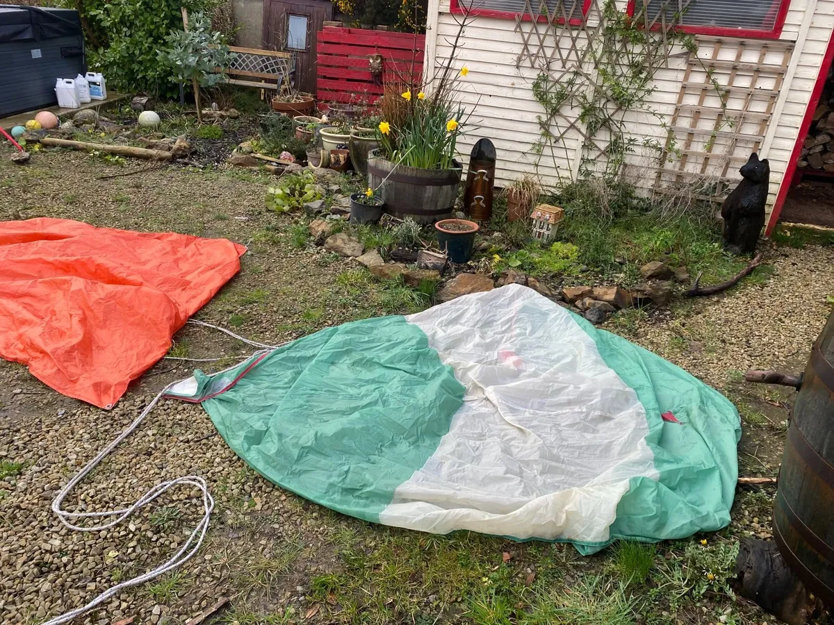 Mirror Dinghy  sails. 2 mains/jibs 1 spinnaker - Image 3