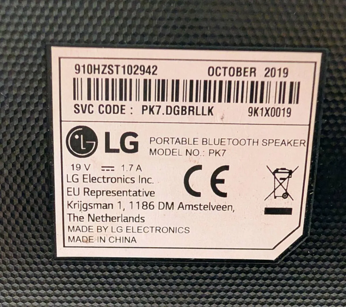 LG XBOOM Go Portable Bluetooth Speaker - Image 4