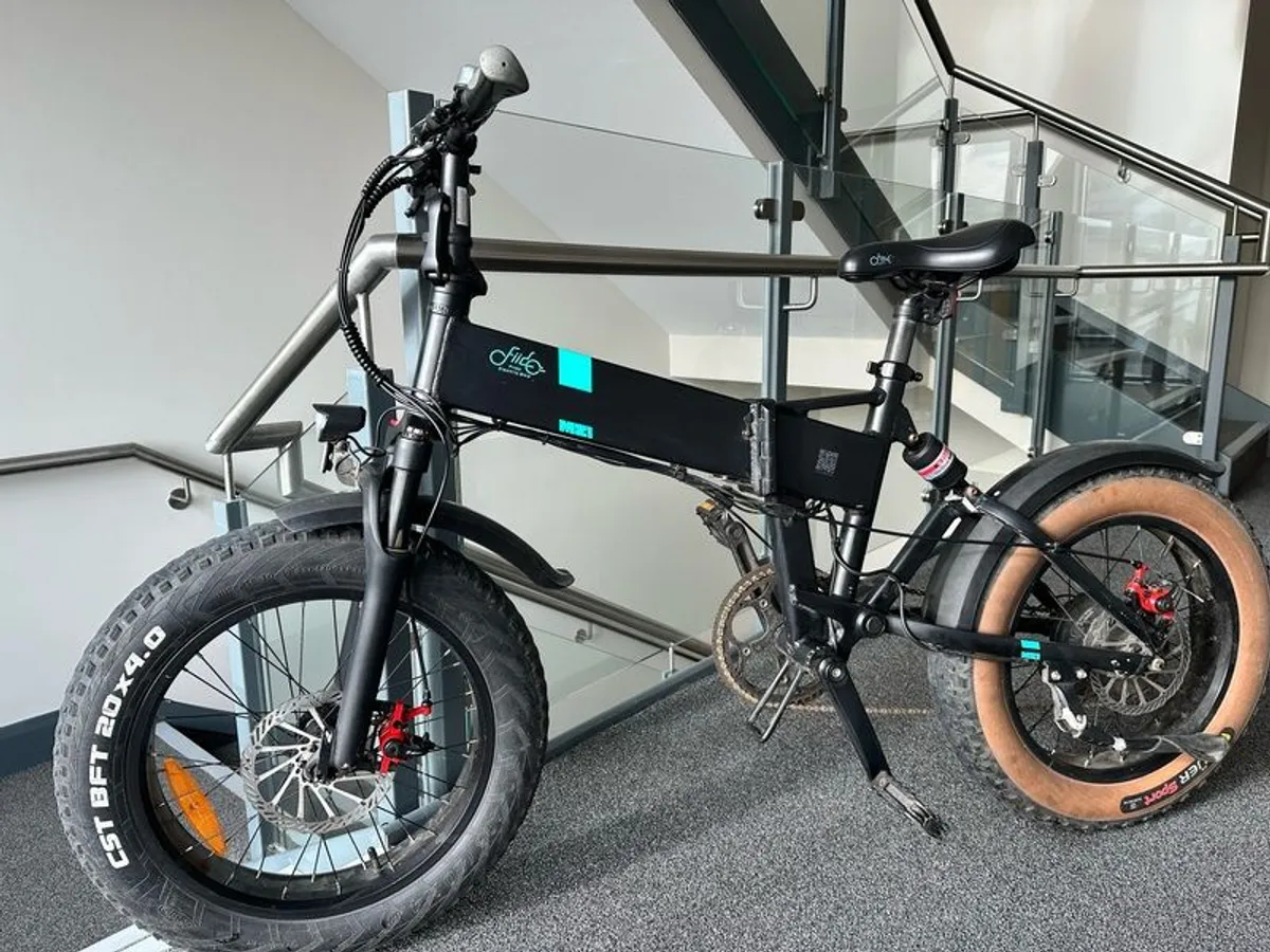 Fiido M21 Fat tire electric bike, very good condition - Image 1
