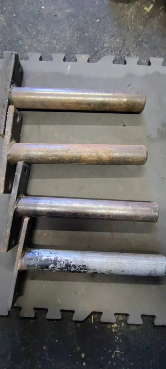 Wall-Mounted Olympic  Weight Plate Holders - Image 1