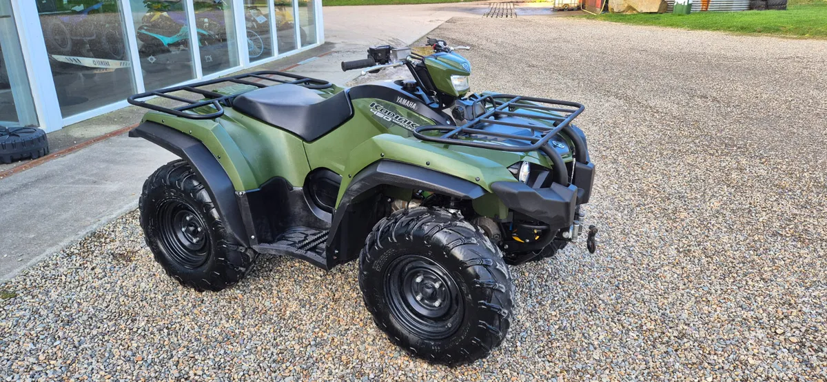 ONLY 300 HOURS !!!!!!!! 2023 YAMAHA KODIAK 450 PS - Image 3