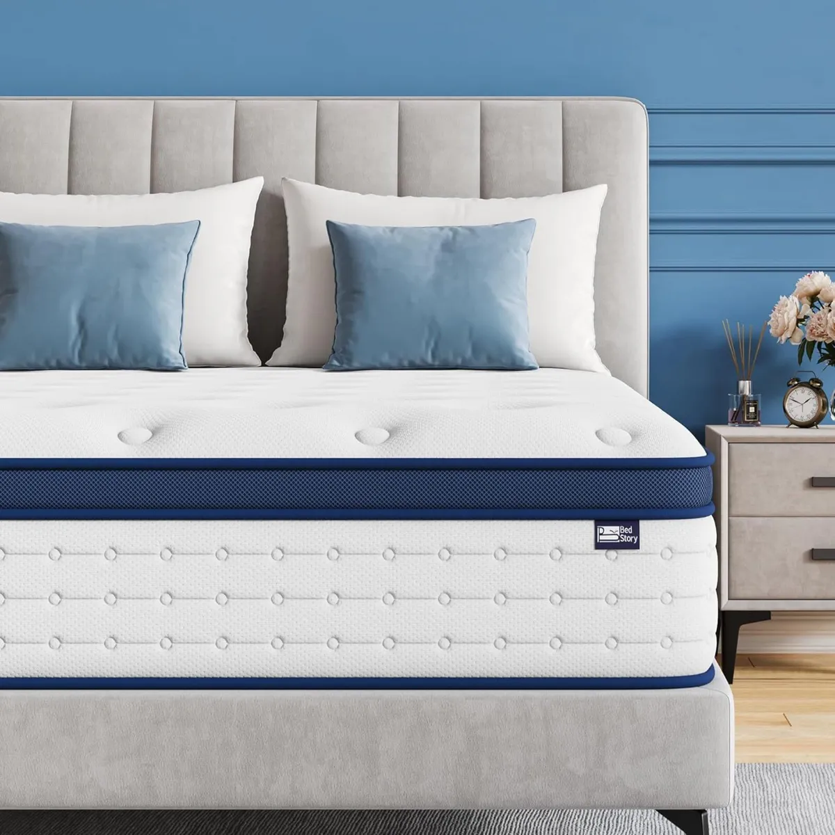 Single Mattress 3FT 10.3 Inch Hybrid 7-Zone with - Image 1