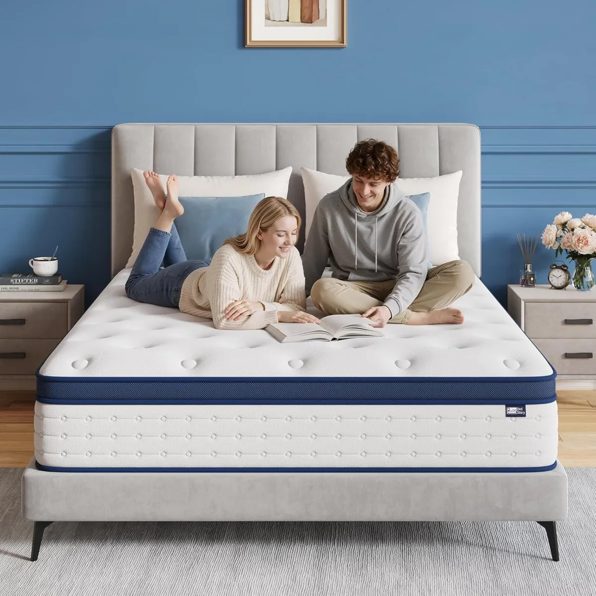 Single Mattress 3FT 10.3 Inch Hybrid 7-Zone with - Image 4