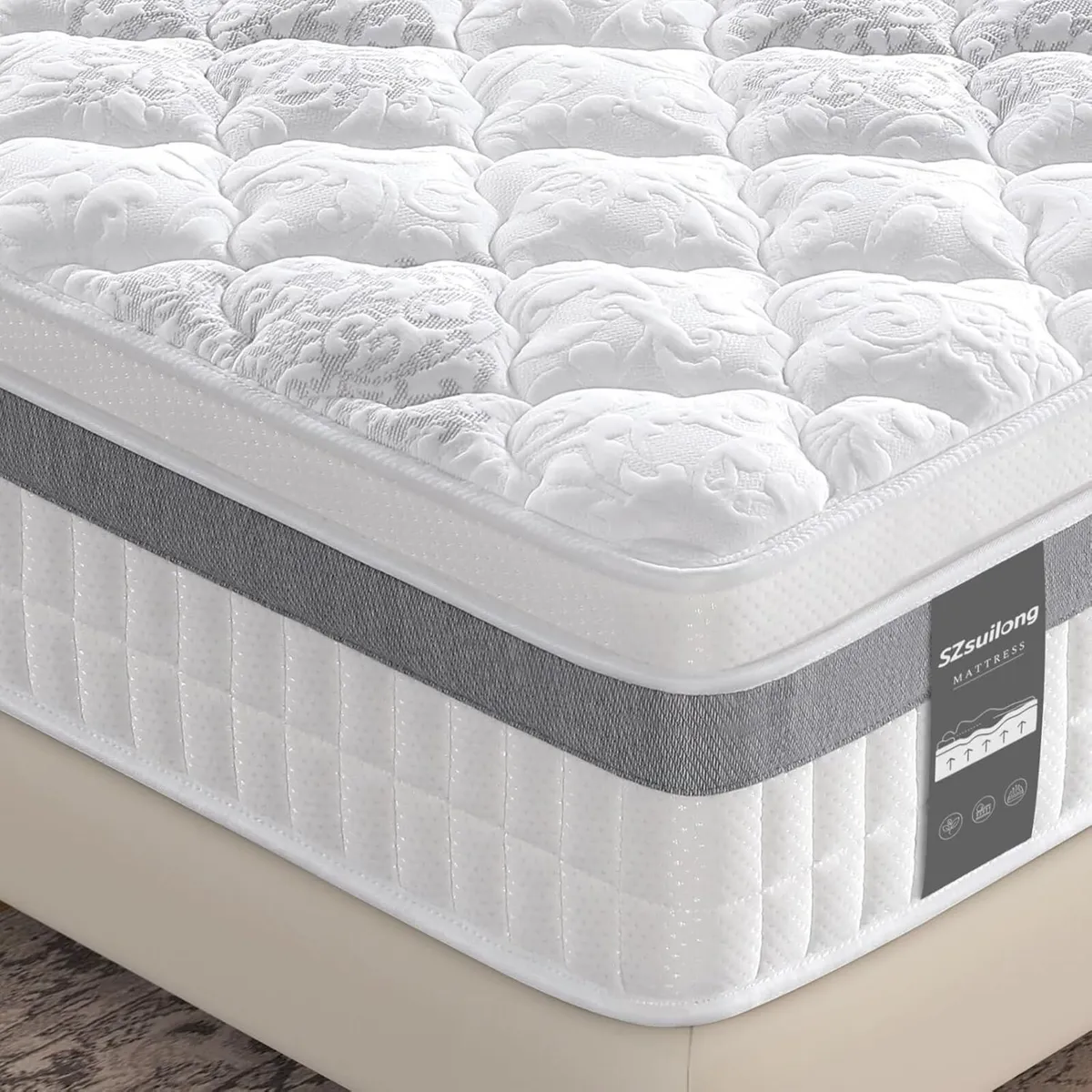 3ft Single Mattress 11 inch Hybrid Mattresses - Image 1