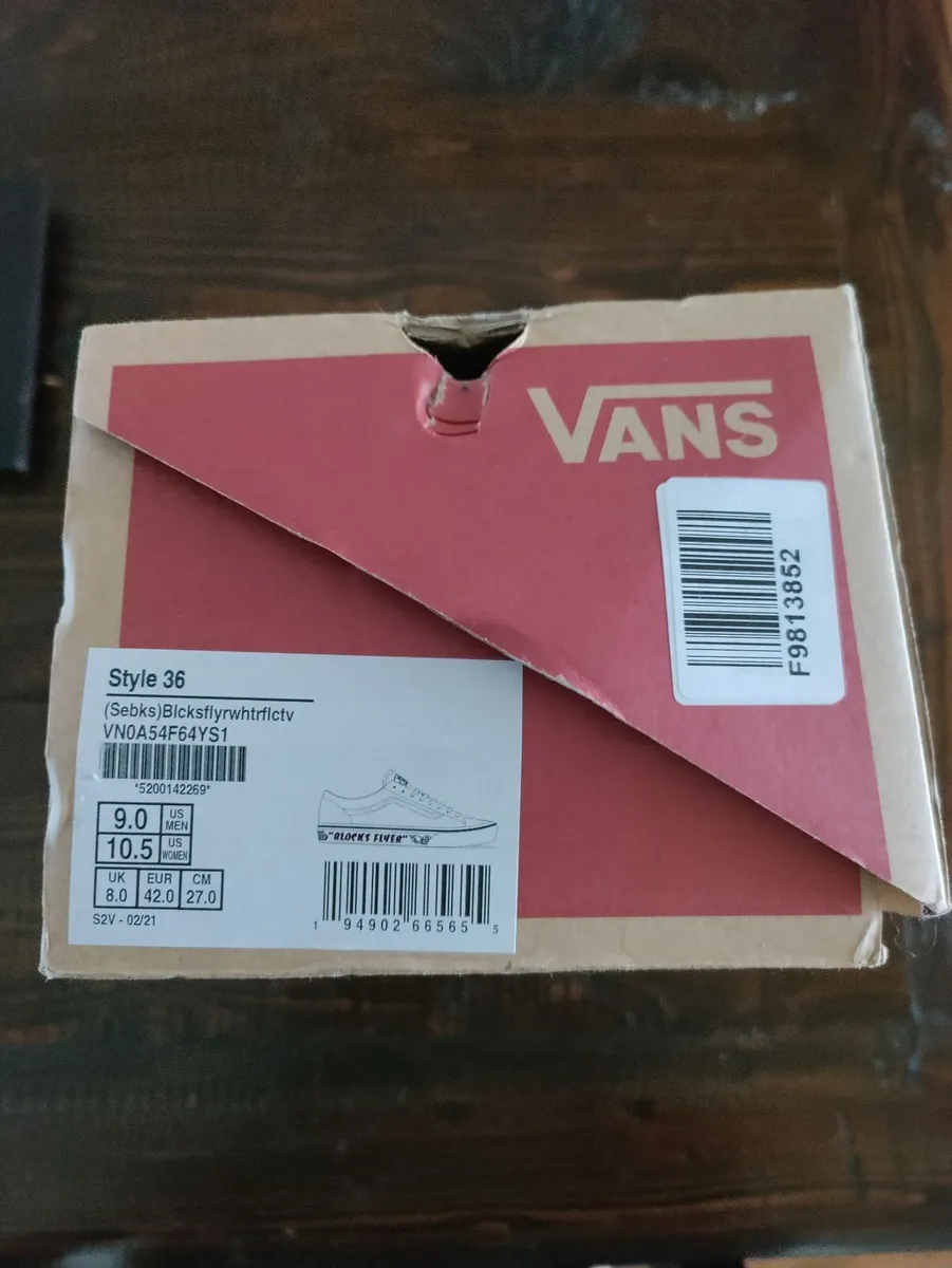 Vans x SE Bikes trainers 8uk New - Image 3