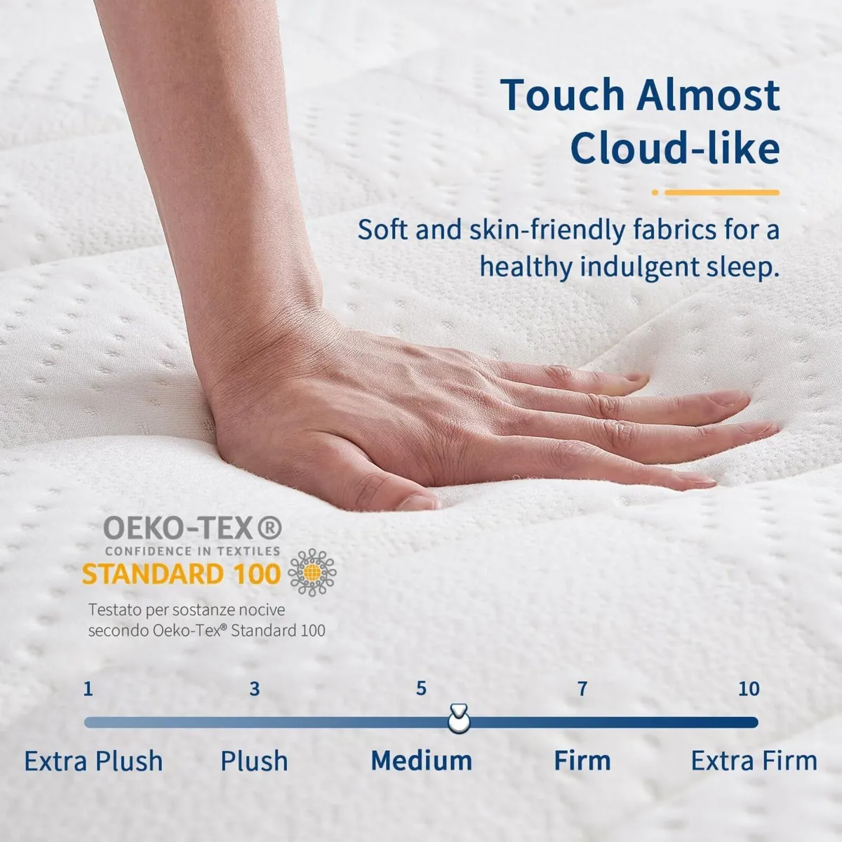 Small Double Mattress 4ft. Cooling Feel Comfort - Image 3