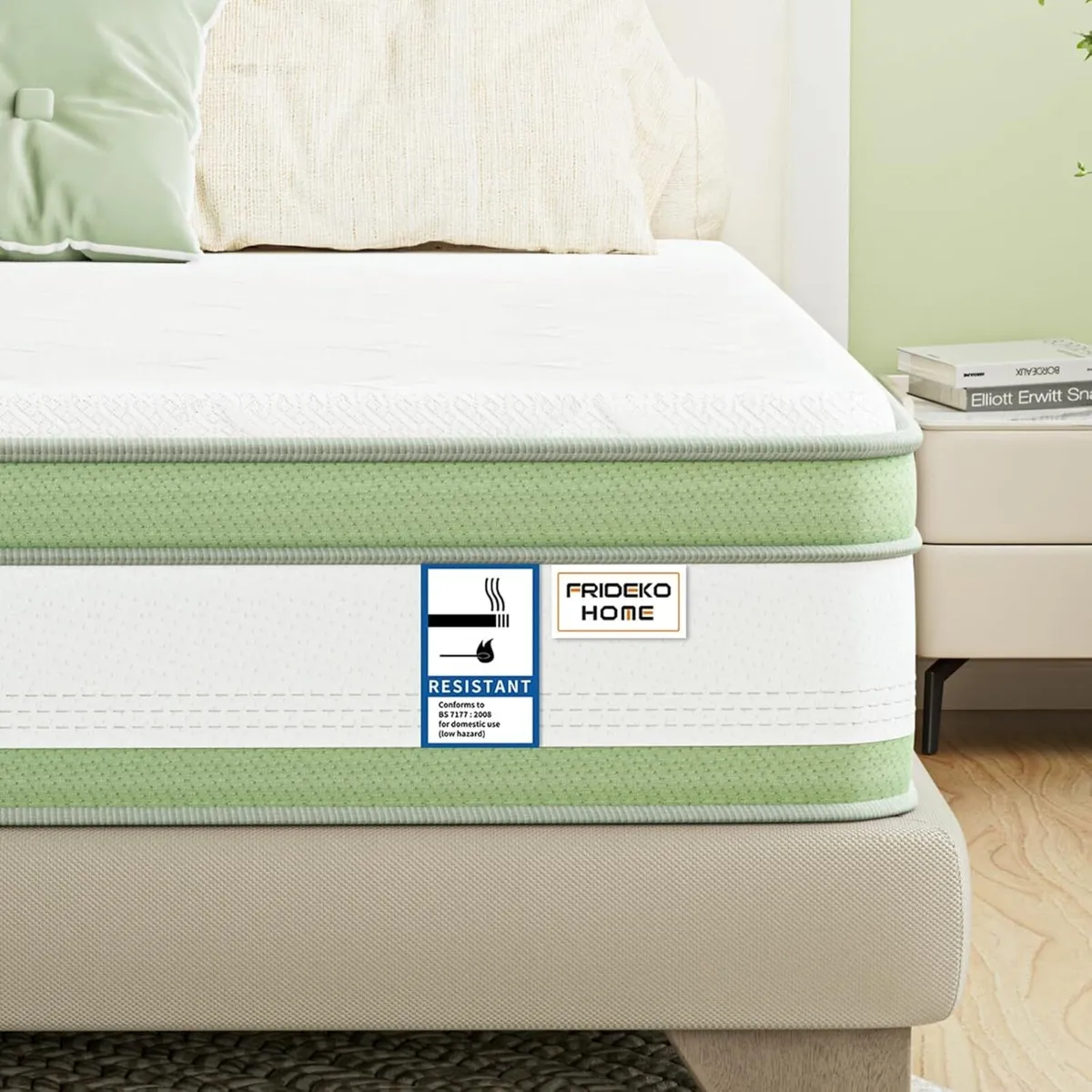 27cm Single Mattress 3FT Gel Memory Foam 7 Zone - Image 1