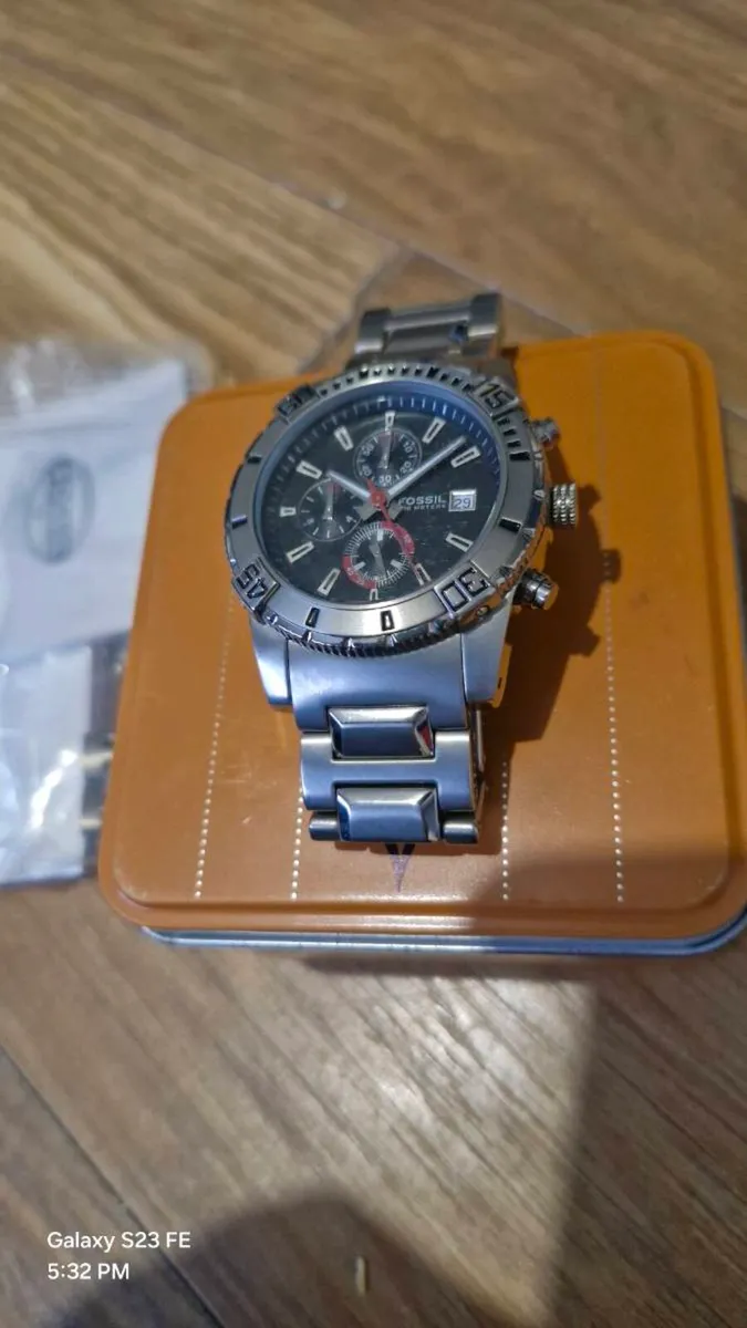 FOSSIL WATCH, Fossil Blue, Mens Diver Style Watch, - Image 3