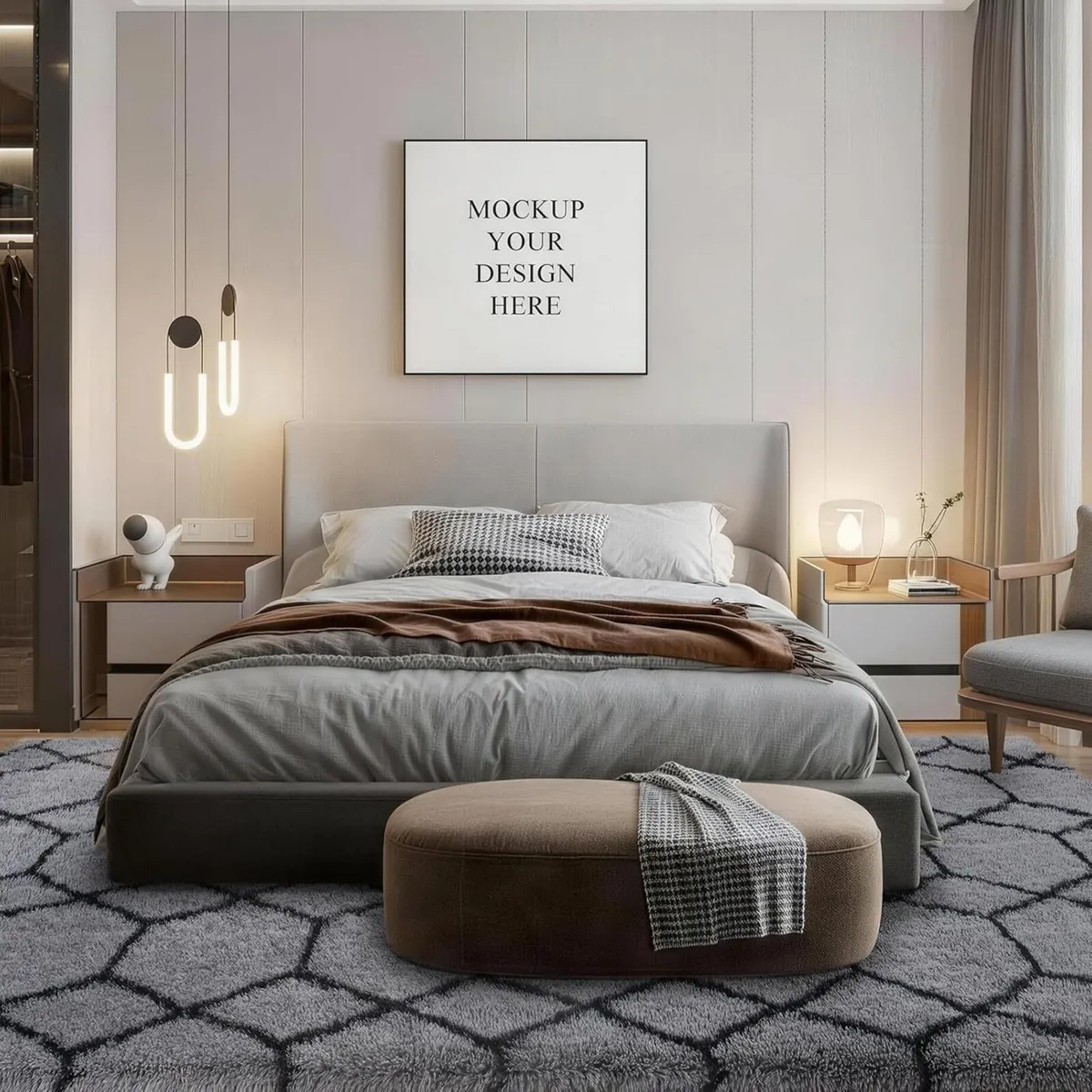 Fluffy Rug for Living Room 200x300cm Extra Large - Image 4