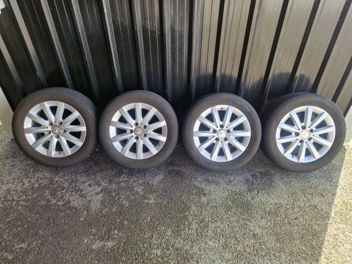 16" OEM Mercedes Alloys  / Tyres / Wheel Bolts - Image 1