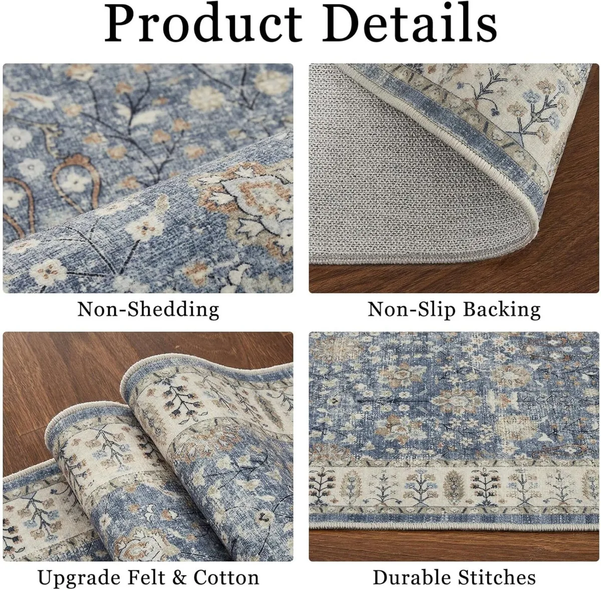 Moroccan Area Rugs for Living Room 160 x 230cm - Image 4