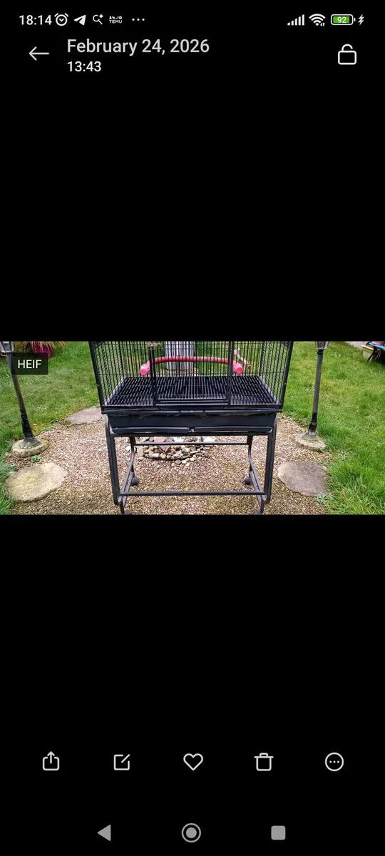 Large parrot cage - Image 2