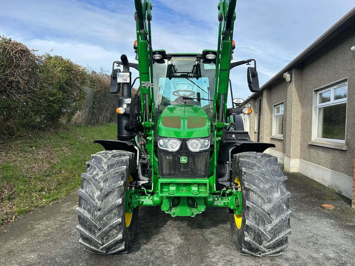 2020 John Deere 6120M + 623R Loader (2876 hrs) - Image 2