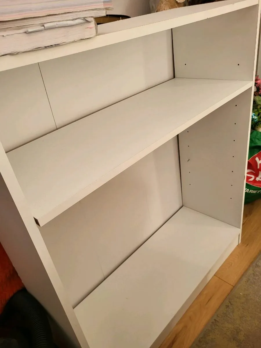 White booke case - Image 3