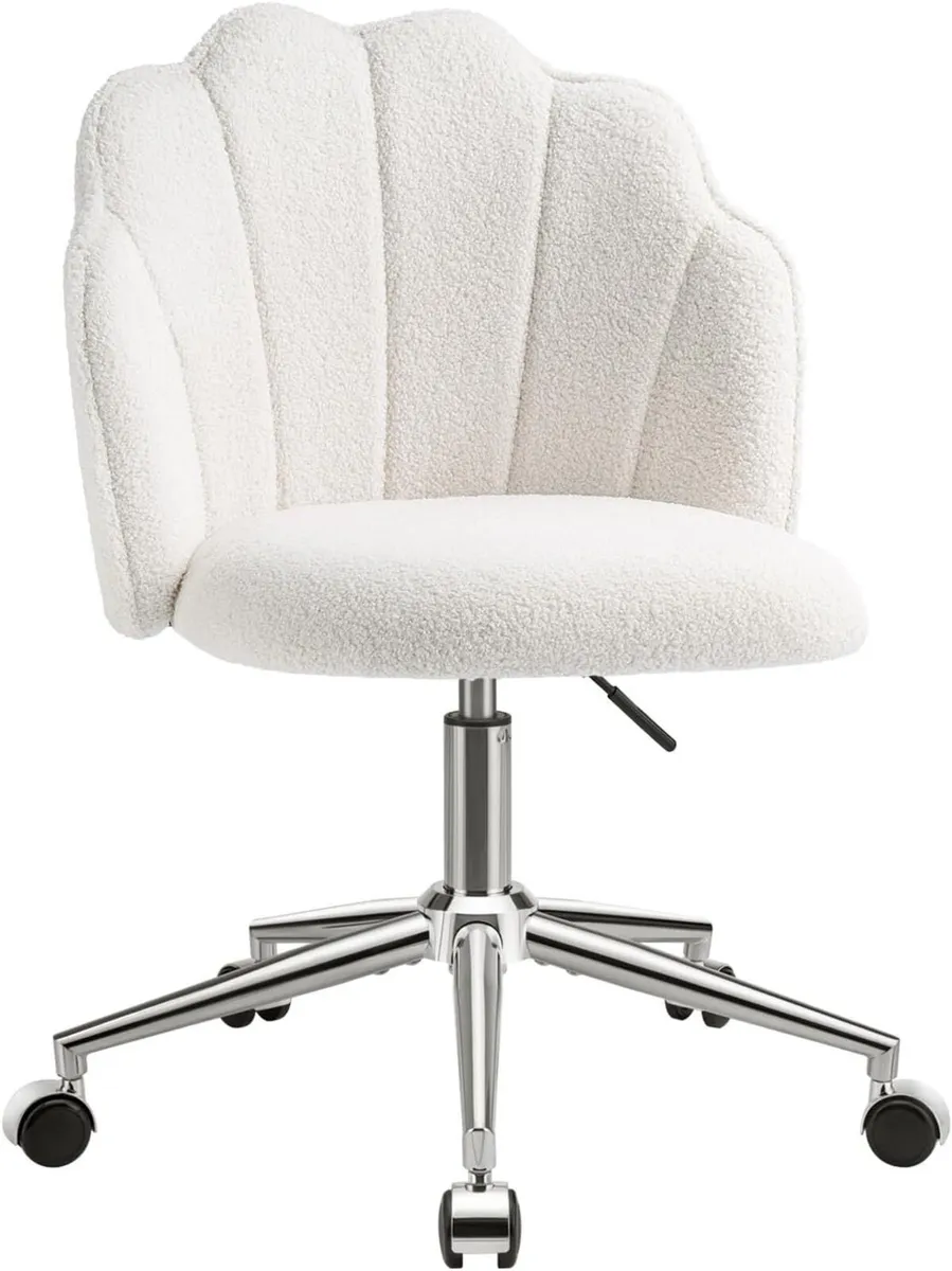 Vanity Chair for Dressing Table with Wheels - Image 1