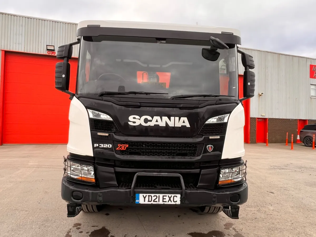 2021 Scania P320Euro 6  6X4 Tipper Grab - Image 3