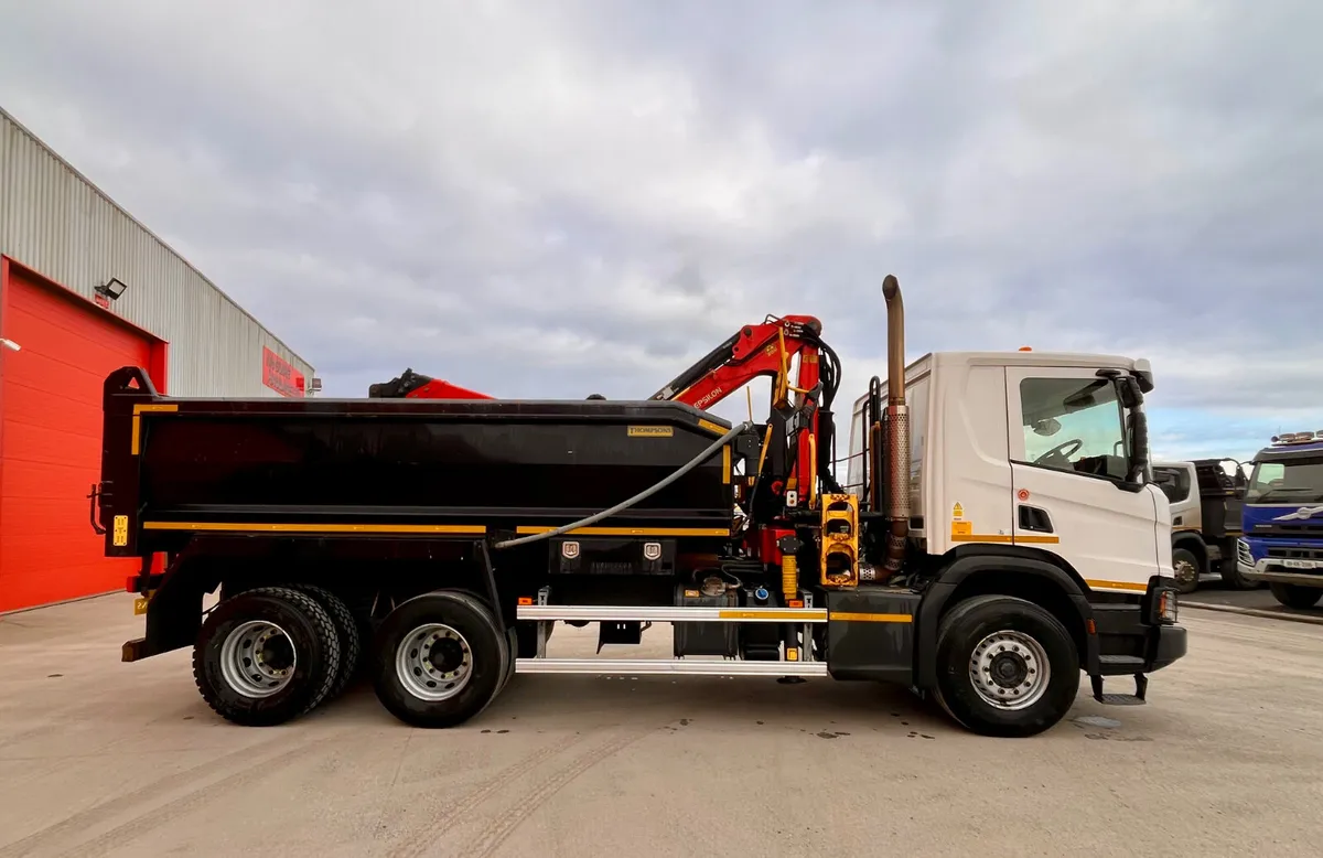 2021 Scania P320Euro 6  6X4 Tipper Grab - Image 4