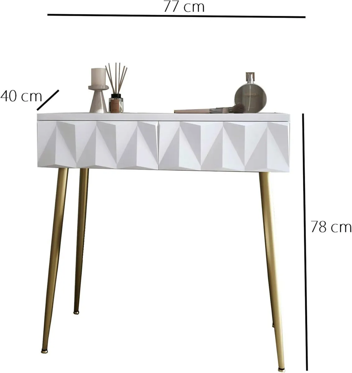 Montana Table Dressing - Makeup Vanity Desk 2 - Image 2