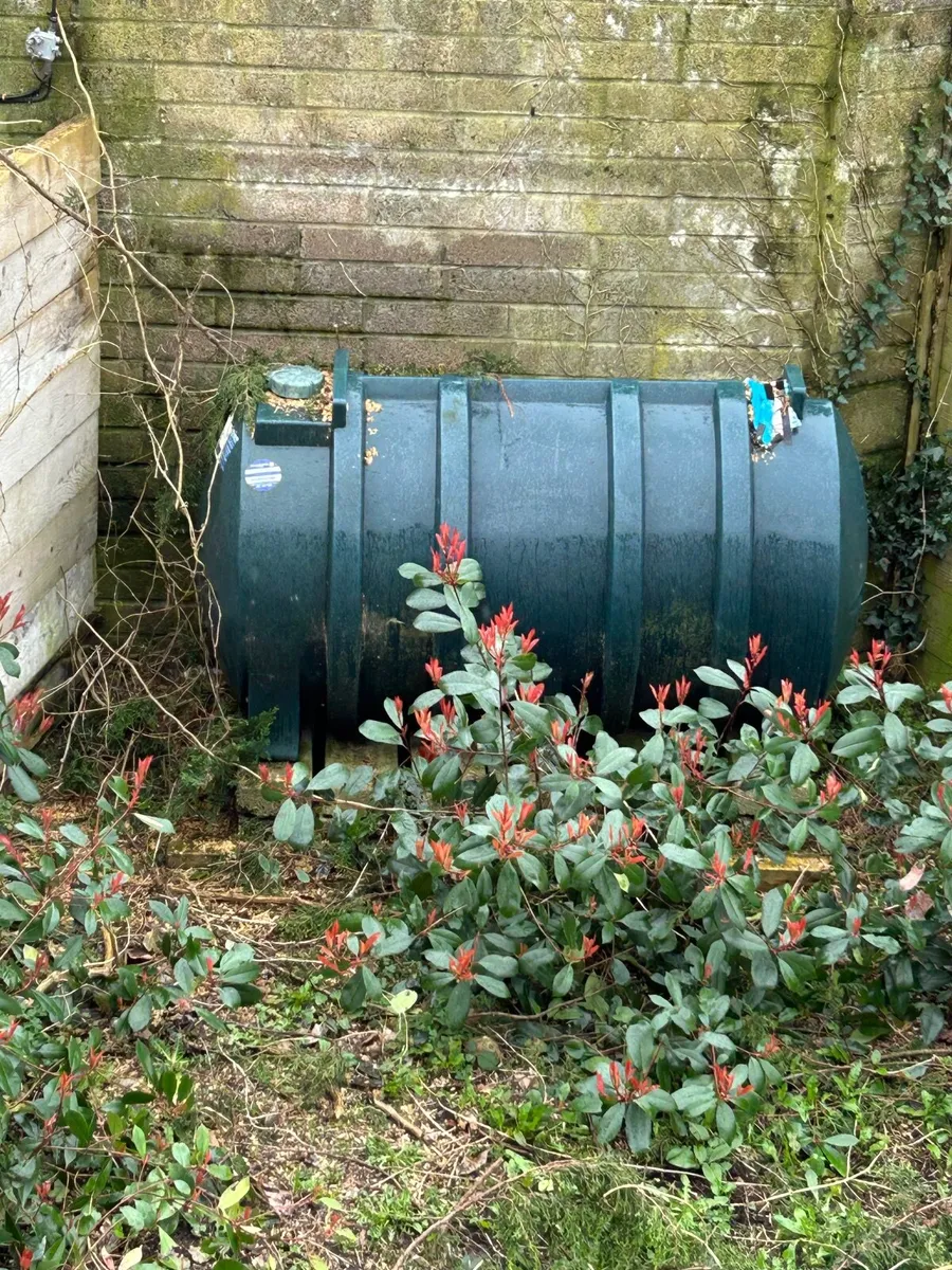 Home heating oil tank