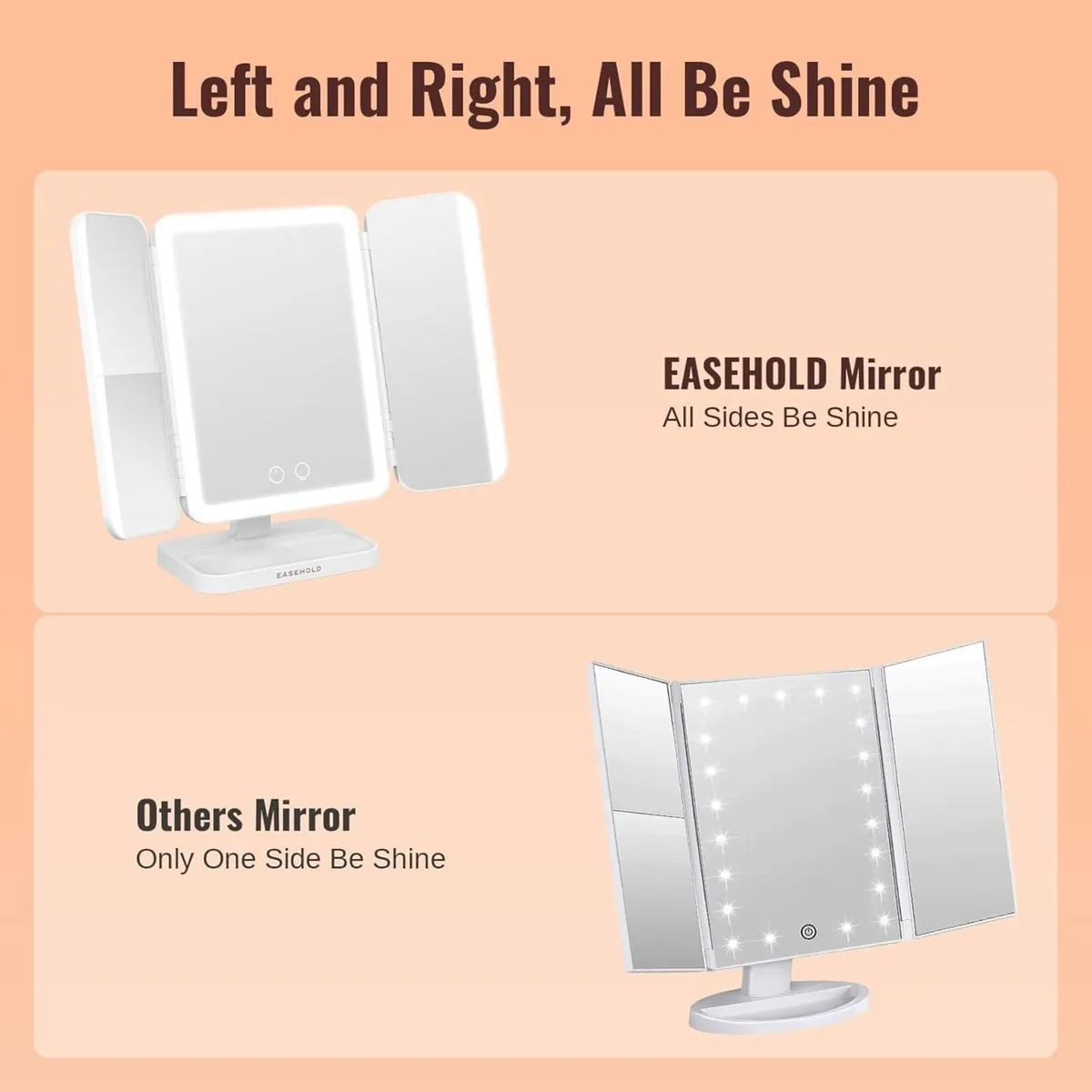 Makeup Vanity Mirror with 116 Led Lights 2X 3X - Image 3