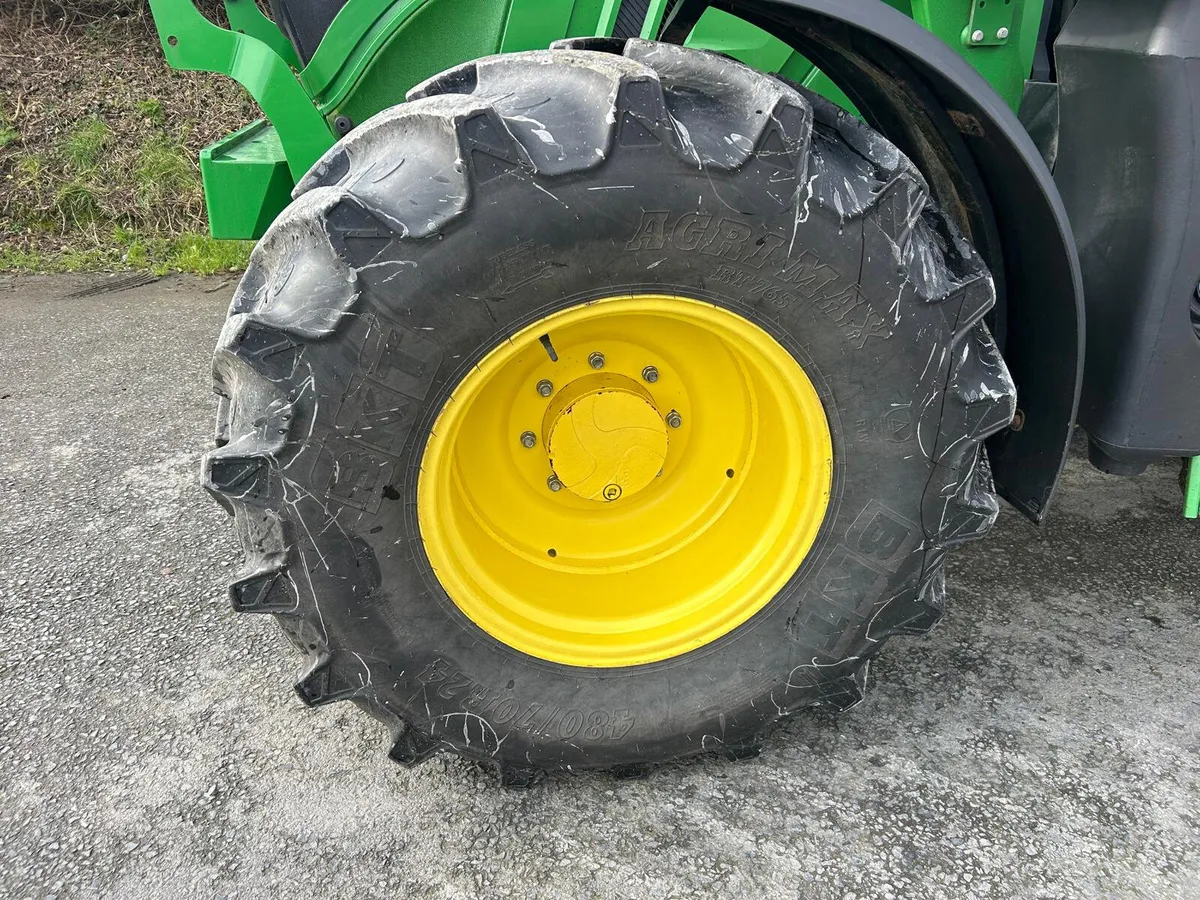2019 John Deere 6120M + 623R Loader - Image 3