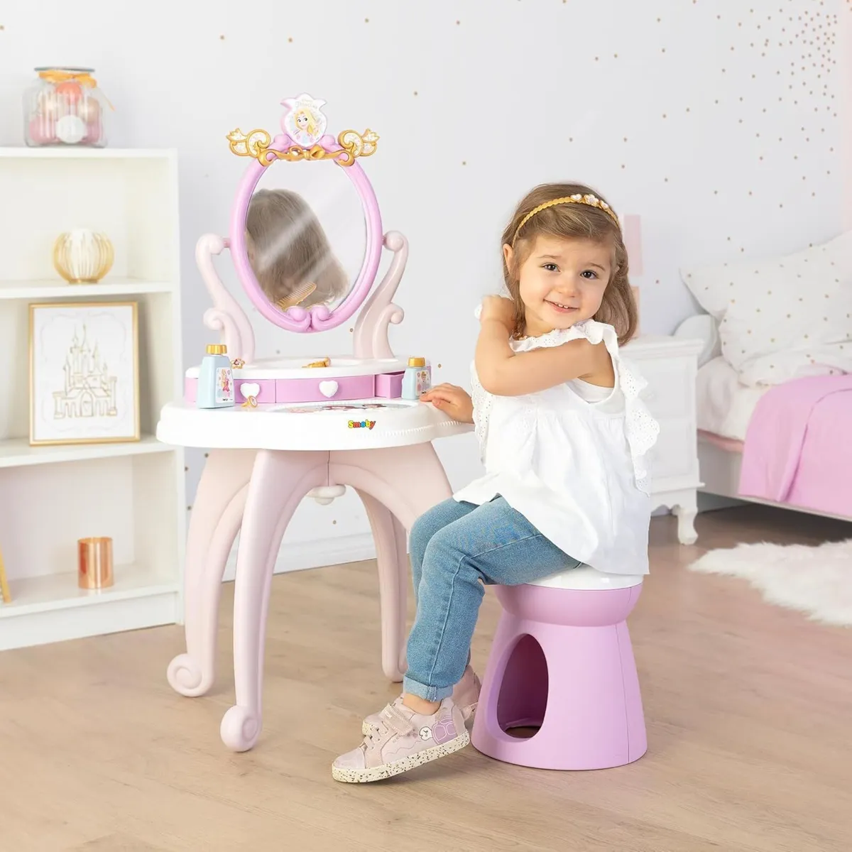 - Disney Princesses 2 in 1 Dressing Table - Image 2