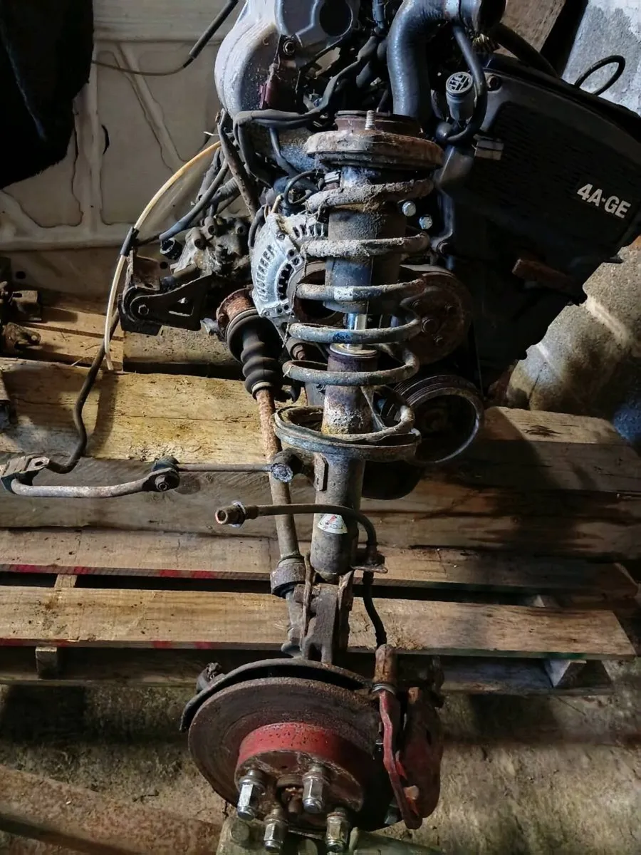 Toyota mk1 mr2 engine gearbox suspension ecu and w - Image 1