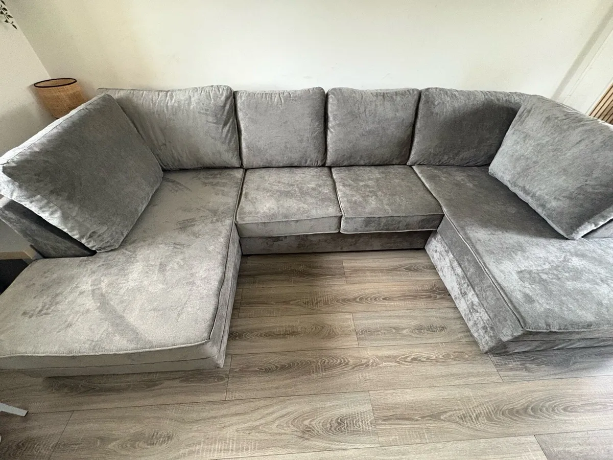 Brand New Sheraton U-Shape Full Back Sofa - Image 2