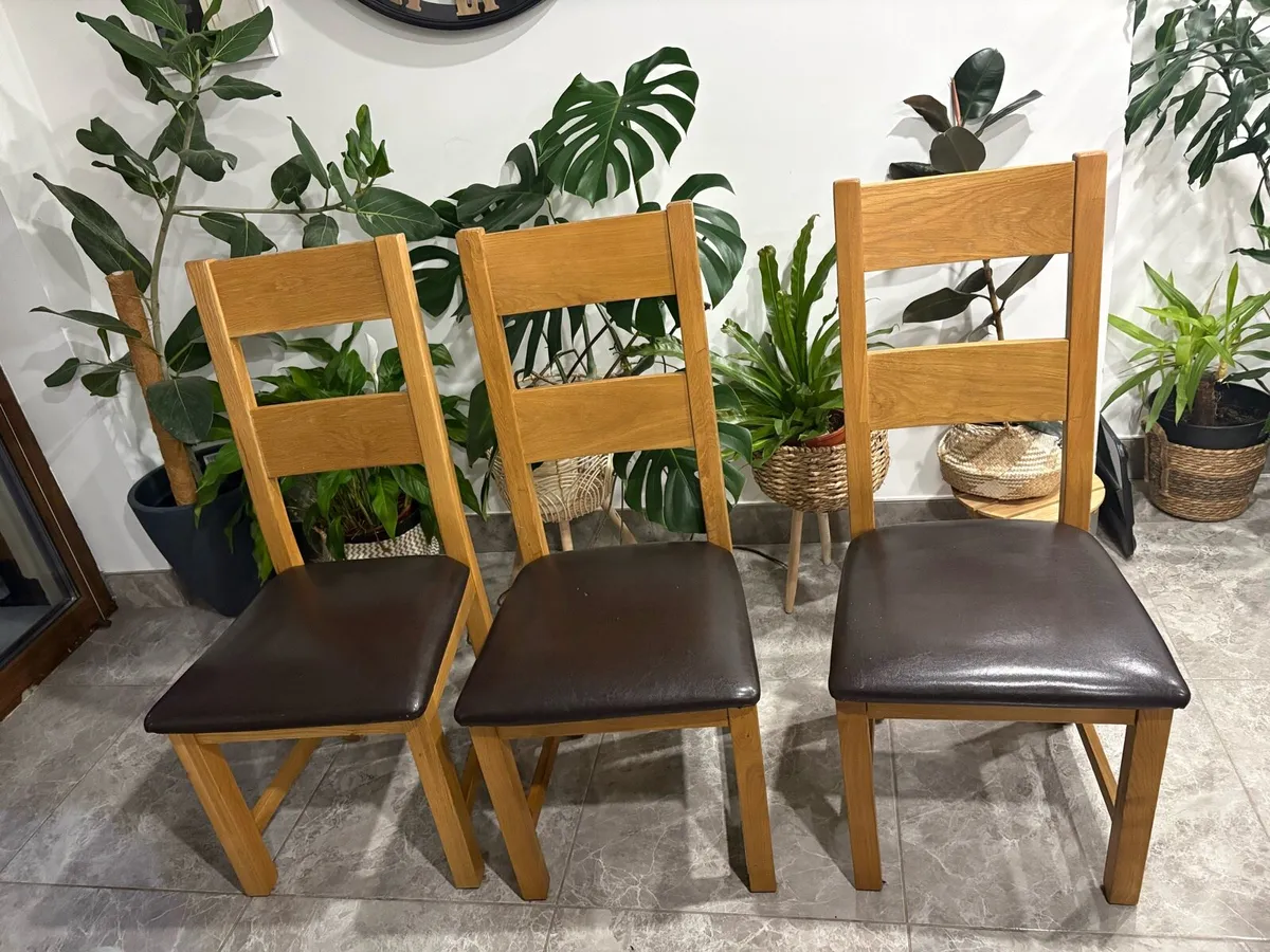 6 dinning chairs - Image 1