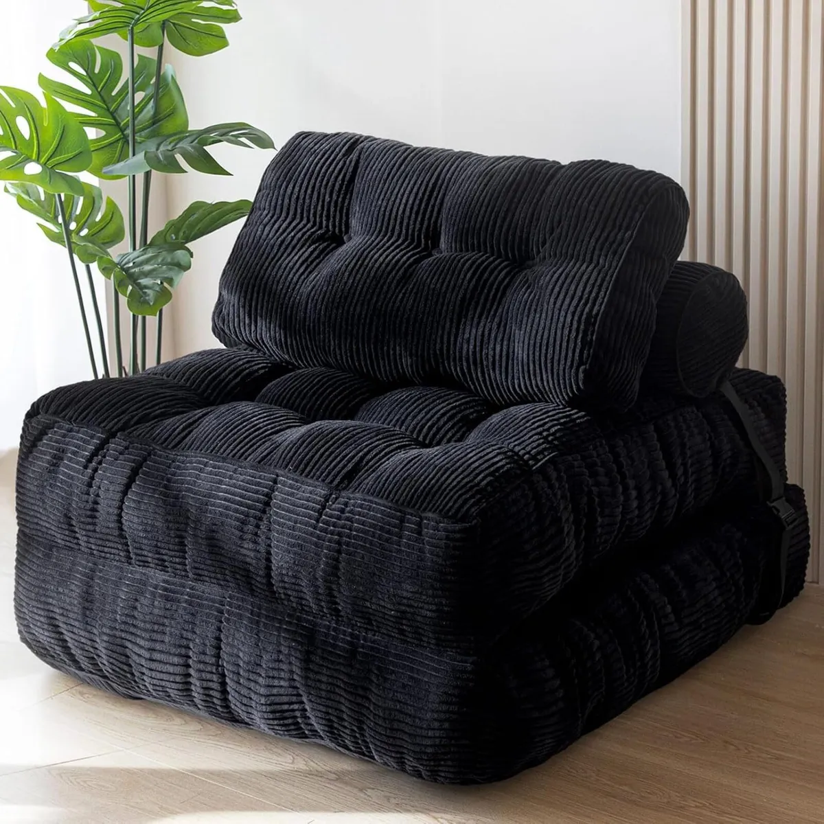 Folding Sofa Bed Convertible Sleeper Chair with - Image 1