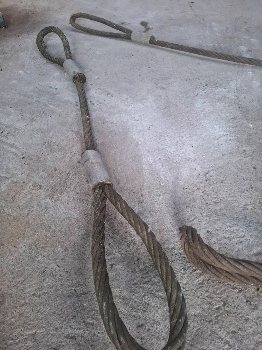 Wire towing rope or lifting sling - Image 2