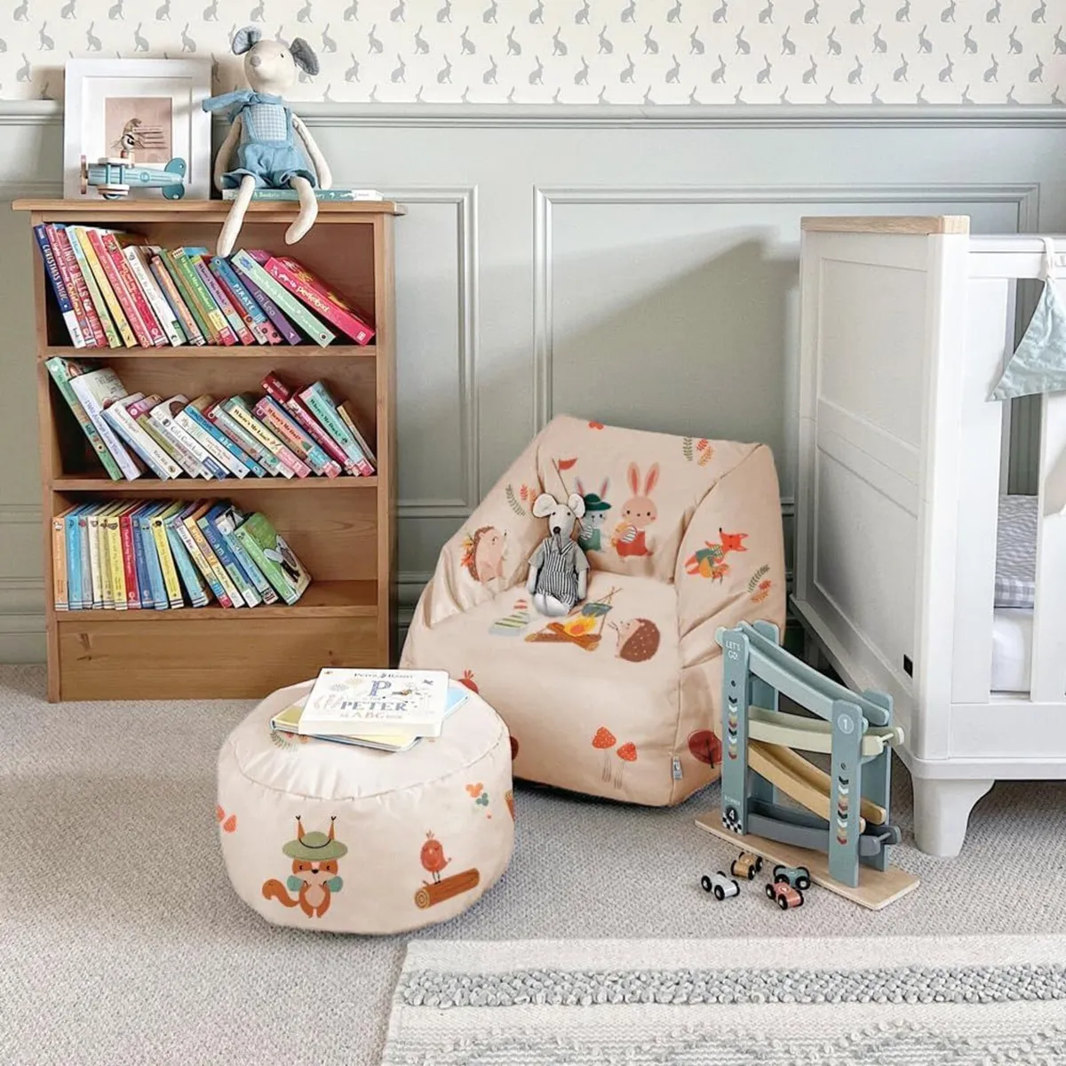 Snuggle Kids Bean Bag Chair - Toddler Armchair - Image 2