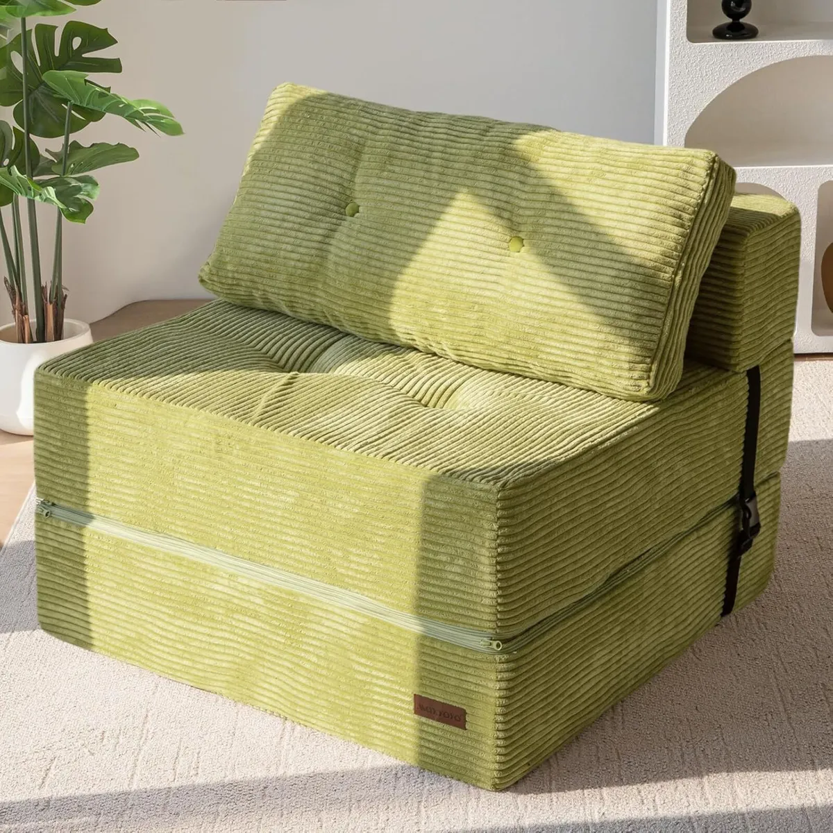 Folding Sofa Bed Convertible with High-Density - Image 1