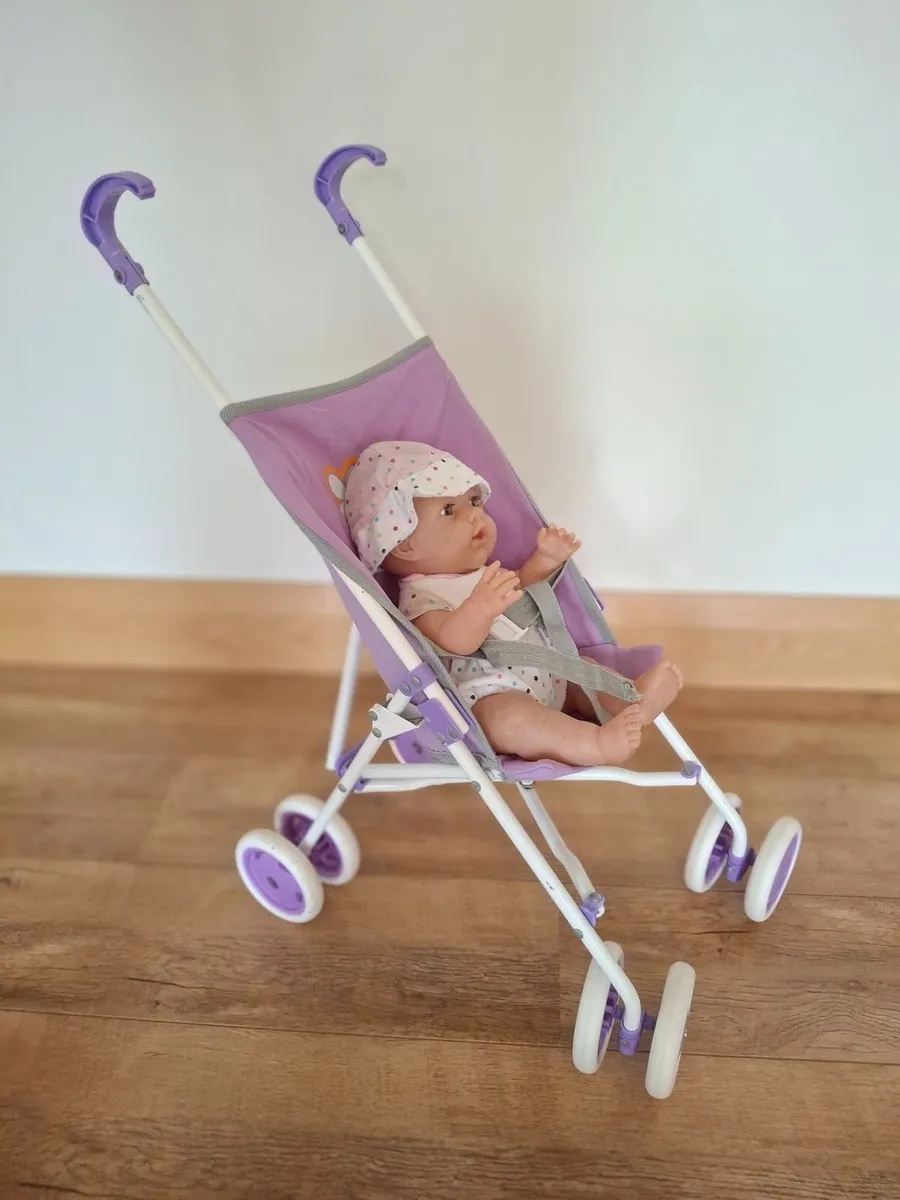 Doll & Pushchair - Image 1