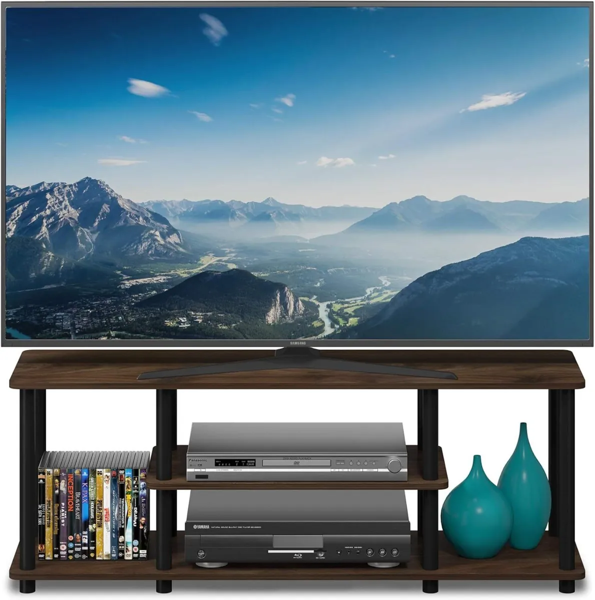 TURN-N-TUBE TV Stand 3-Tier Entertainment Center - Image 3