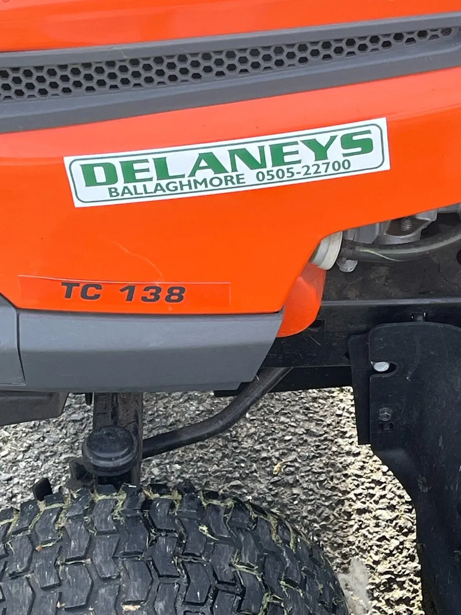 Husqvarna TC138 ride on mower - Image 4