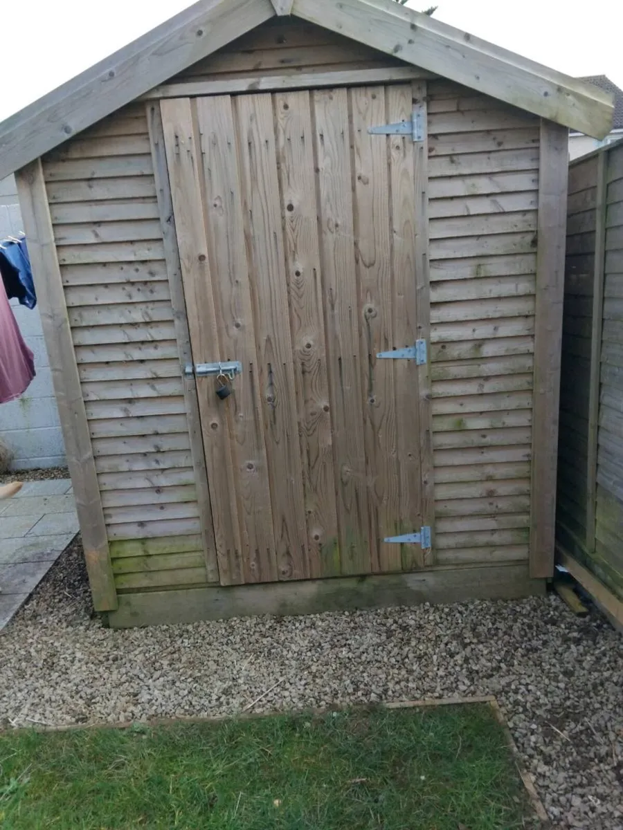 6x6 timber shed - Image 1