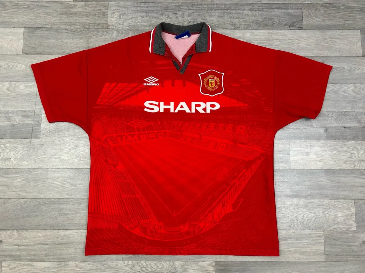 Vintage Umbro Manchester United 1994 Home Jersey - Image 1