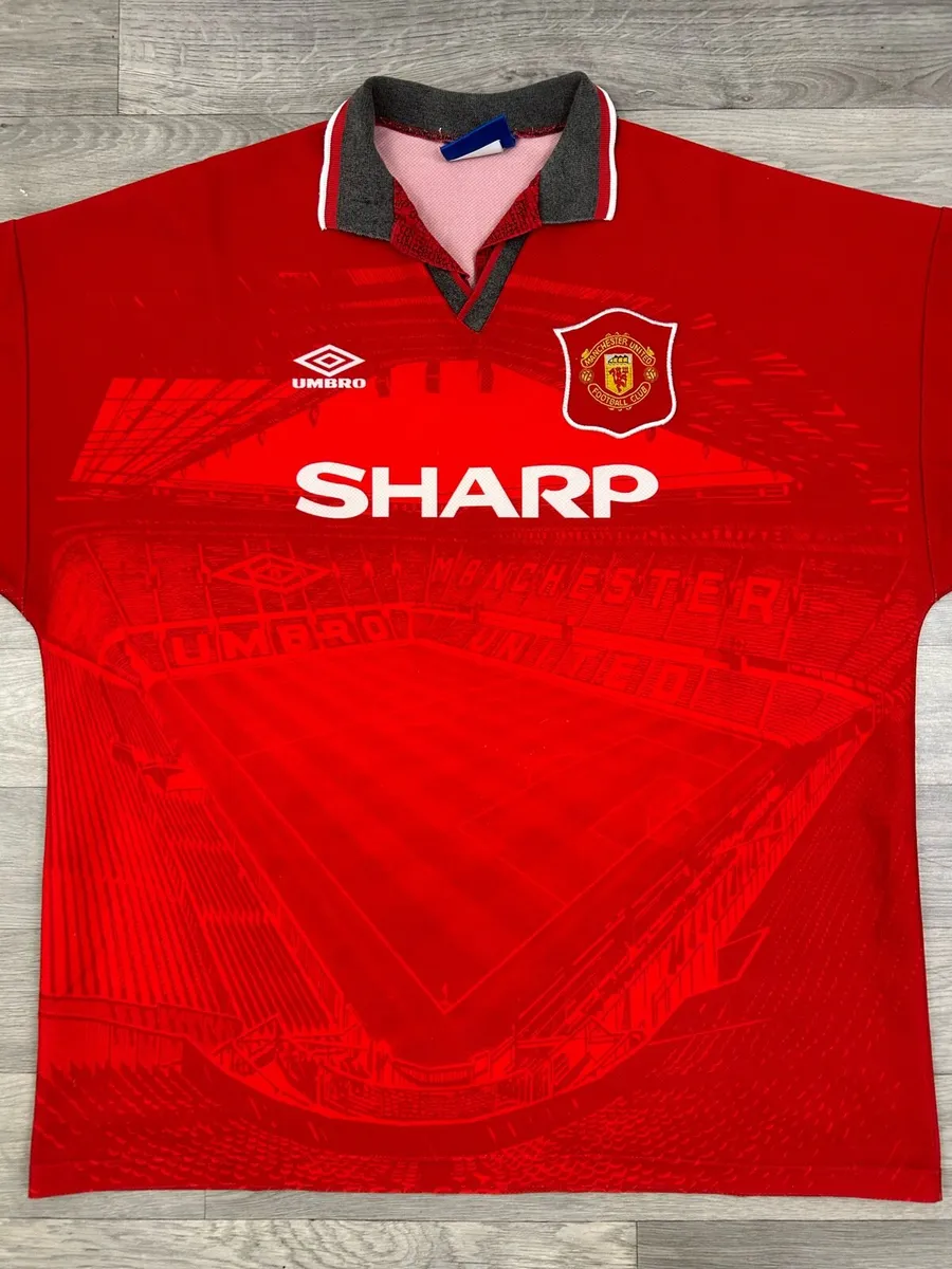 Vintage Umbro Manchester United 1994 Home Jersey - Image 2