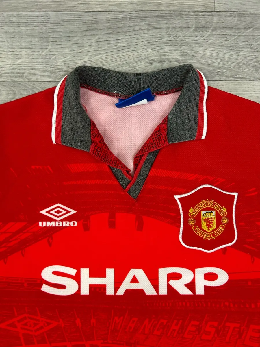 Vintage Umbro Manchester United 1994 Home Jersey - Image 3