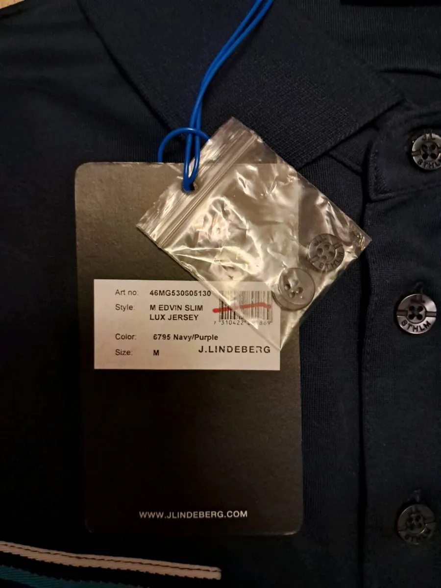 New J.Lindeberg Polo shirt - Image 3