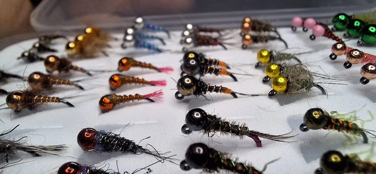 Flies, box of nymphs - Image 4