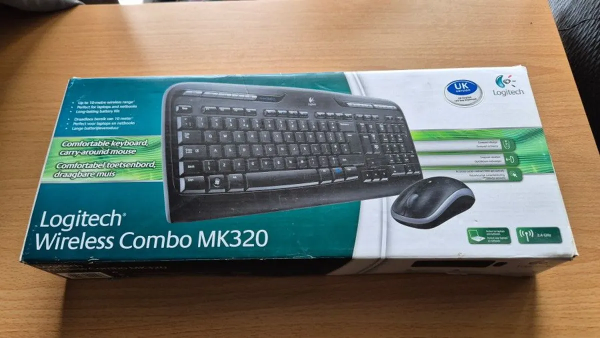 Logitech MK320 wireless keyboard & mouse combo - Image 1