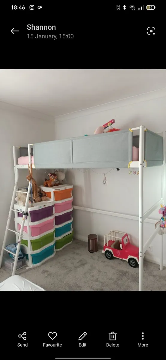 Ikea loft bed - Image 1